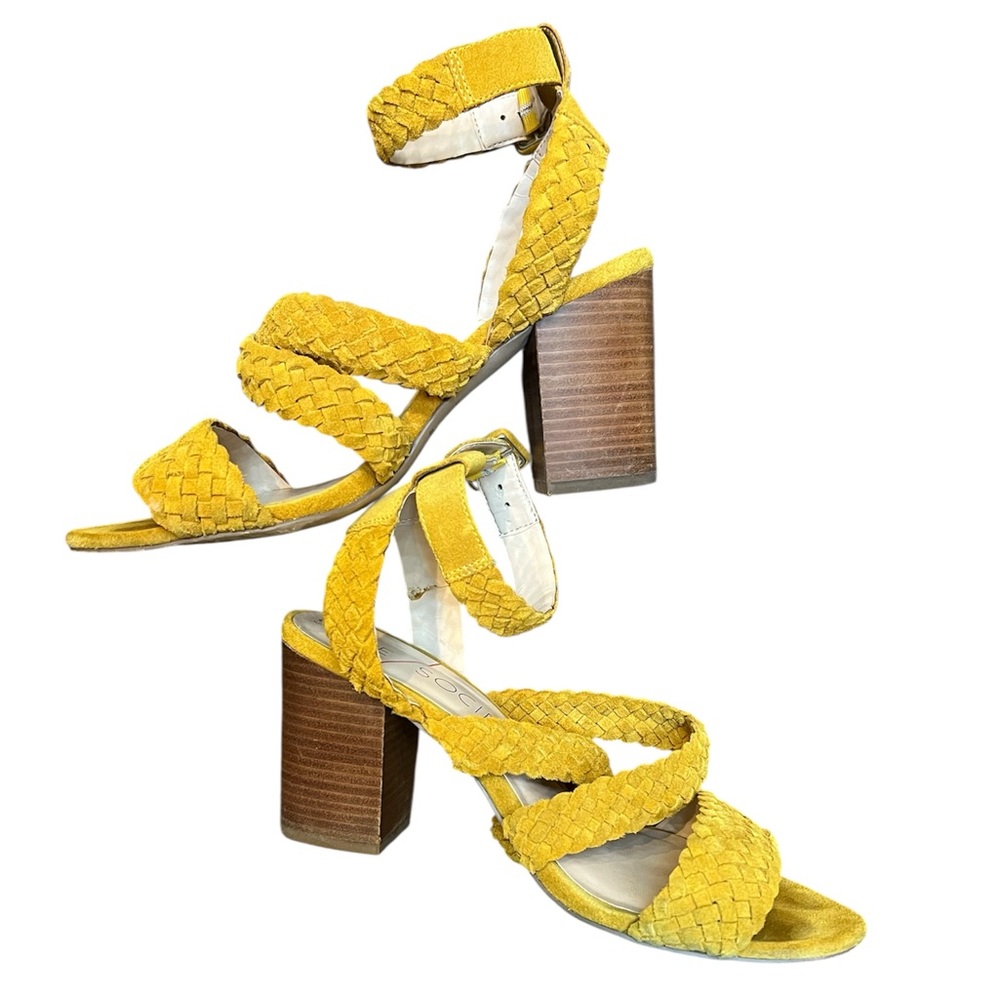 Sole Society Evelina braided heels